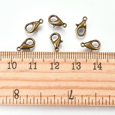 Zinc Alloy Lobster Claw Clasps(E103-M)-4