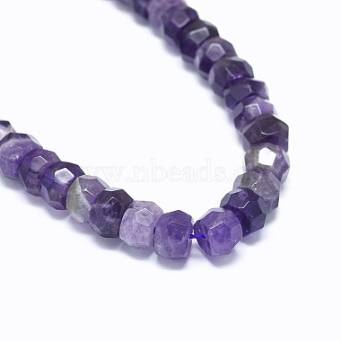 Natural Amethyst Beads Strands(G-F632-13A-01)-2