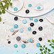 150Pcs 10 Styles Synthetic Turquoise Cabochons(TURQ-AR0001-23)-3