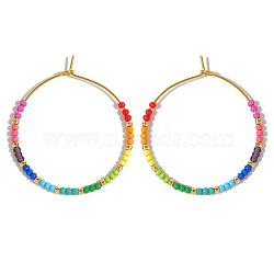 Large Circle Earrings for Women(SX7137-1)