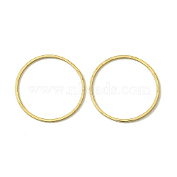 Brass Linking Rings, Flat Ring, Raw(Unplated), 20x0.7mm, Inner Diameter: 18mm(KK-B085-12C-06)
