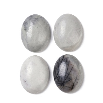 Natural Picasso Jasper Cabochons, Oval, 20~20.8x15~15.5x5.8~6.5mm