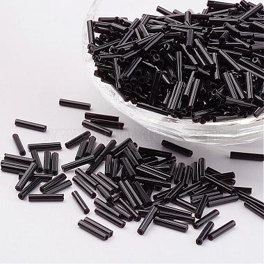 Glass Bugle Beads(SEED-E001-6mm-49#)-1