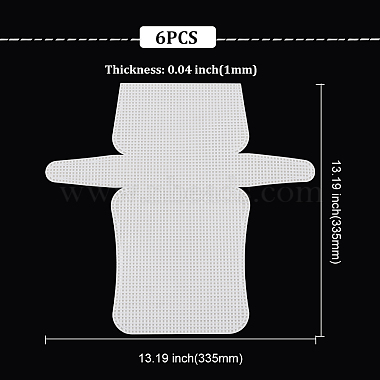 プラスチックメッシュキャンバスバッグシート(DIY-WH0045-39A)-2