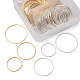 Brass Linking Rings(KK-YS0001-03)-5
