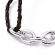 Fashion Braided Bracelets(X-BJEW-JB00848-09)-2