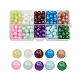 Chapelets de perles en verre imitation jade(DGLA-X0007-10mm-01)-1