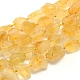 Rough Raw Natural Citrine Beads Strands(G-K202-17B)-1