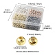 1000Pcs 4 Style Iron & ABS Plastic Spacer Beads(DIY-YW0006-95)-3