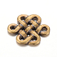 Tibetan Style Alloy Chandelier Components Links(X-TIBE-Q064-28AB-NR)-1