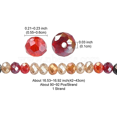 Electroplate Glass Beads Strands(EGLA-YW0002-D06)-4