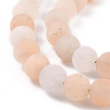 Natural Pink Aventurine Beads Strands(X-G-Q462-6mm-13)-2