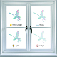 Gorgecraft Waterproof PVC Colored Laser Stained Window Film Adhesive Stickers(DIY-WH0256-052)-4