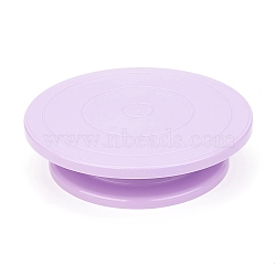 Rotating Cake Turntable, Turns Smoothly Revolving Cake Stand, Baking Supplies, for Cookies Cupcake, Plum, 276x67.5mm(DIY-E034-01A)