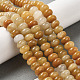 Natural Topaz Jade Beads Strands(G-G102-C09-01)-2