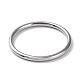 304 простое простое кольцо на палец из нержавеющей стали для женщин и мужчин(RJEW-F152-04P)-2