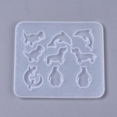 White Mixed Shapes Silicone
