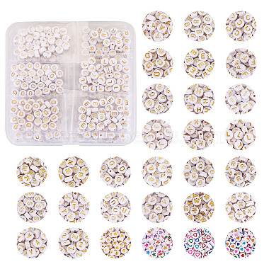 perles acryliques opaques de style 1180pcs 30 cheriswelry(SACR-CW0001-09)-8