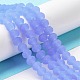 Imitation Jade Solid Color Glass Beads Strands(EGLA-A034-J4mm-MD03)-2
