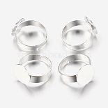 Silver Brass Ring Components(J0JR9-NFS)