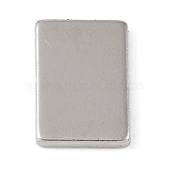 Rectangle Magnets, Office Magnets, Whiteboard Magnets, Sturdy Magnets, Platinum, 14x9.5x1.5mm(AJEW-M037-01B)