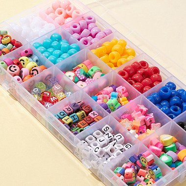 DIY Candy Color Bracelet Making Kit(DIY-FS0003-47)-4