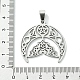 Non-Tarnish 201 Stainless Steel Pendants(STAS-U003-14P)-3