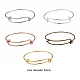 10Pcs 5 Color Adjustable Brass Expandable Bangle Making(BJEW-LS0001-02)-2