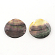 Flat Round Black Lip Shell Pendants(SHEL-R009-29)-1
