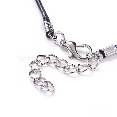Природный аметист кулон ожерелье(X-NJEW-E146-01)-4