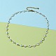 304 Stainless Steel Link Chain Necklaces(NJEW-JN03219)-4