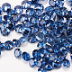 Diamond Shaped Cubic Zirconia Pointed Back Cabochons(ZIRC-R004-12mm-06)-1