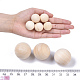 Natural Wooden Round Ball(WOOD-T014-25mm)-4