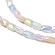 perles en verre plaquent brins(X-EGLA-P065-02A-01)-3
