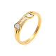 Ion Plating(IP) 304 Stainless Steel Finger Ring with Rhinestone(RJEW-Q779-02G)-1