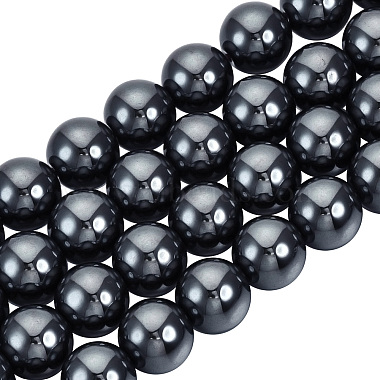 8mm Round Non-magnetic Hematite Beads
