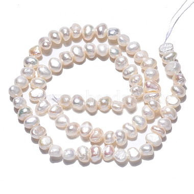 Natural Cultured Freshwater Pearl Beads Strands(PEAR-N014-04A)-2