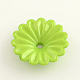 непрозрачные акриловые цветок шарик крышки(X-SACR-Q099-M21)-2