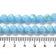 perles verre opaque brins(EGLA-A035-P8mm-L08)-4