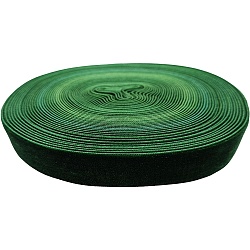 Single Face Velvet Ribbon, Ribbon for Bowknot, Flower, Gift Decoration, Dark Green, 1 inch(25mm), about 10.94 Yards(10m)/Roll(PW-WGEB54B-18)