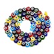 Handmade Evil Eye Lampwork Beads Strands(LAMP-N024-27E-M)-2