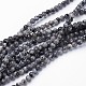 Natural Larvikite Beads Strands(GSR3mmC128)-1