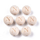 Unfinished Natural Wood European Beads(WOOD-S045-143A-01N)-1