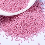 MIYUKI Delica Beads, Cylinder, Japanese Seed Beads, 11/0, (DB2116) Duracoat Dyed Opaque Light Carnation, 1.3x1.6mm, Hole: 0.8mm, about 2000pcs/10g(X-SEED-J020-DB2116)