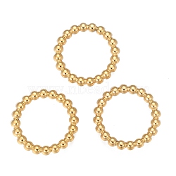 304 Stainless Steel Linking Rings, Pendants Accessories, Ring Shape, Golden, 21x2.8mm, Inner Diameter: 16.5mm(STAS-L224-055A-G)