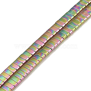 Colorful Rectangle Non-magnetic Hematite Beads
