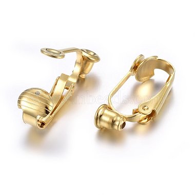 Accessoires de boucles d'oreilles clips à vis en 304 acier inoxydable(X-STAS-O110-20G)-2