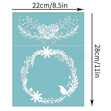 Self-Adhesive Silk Screen Printing Stencil(DIY-WH0173-032)-2