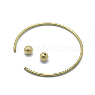 Brass Cuff Bangles Making(KK-L184-05C)-2