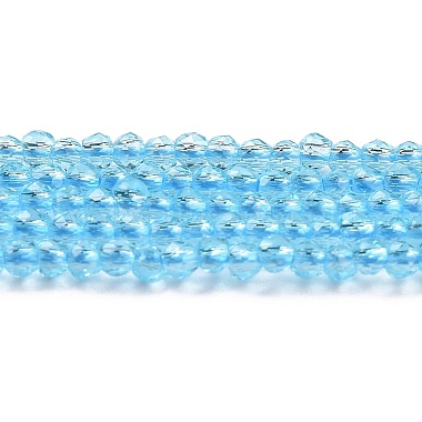 Transparent Glass Beads Strands(GLAA-H021-03-13)-2